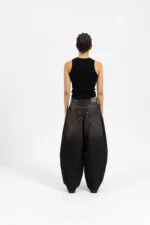 Garms Affiliated Baggy Denim Jeans Smoked Earth (2)