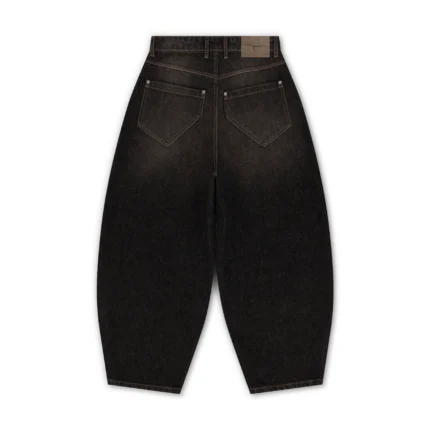Garms Affiliated Baggy Denim Jeans Smoked Earth (4)