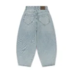 Garms Affiliated Baggy Denim Jeans Sun Bleached Blue (3)