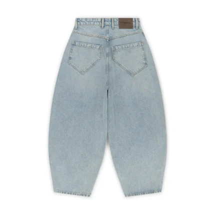 Garms Affiliated Baggy Denim Jeans Sun Bleached Blue (3)