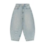 Garms Affiliated Baggy Denim Jeans Sun Bleached Blue (4)