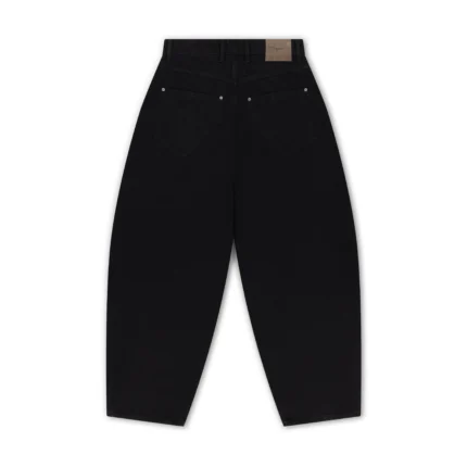 Garms Affiliated Baggy Denim Jeans True Black (4)