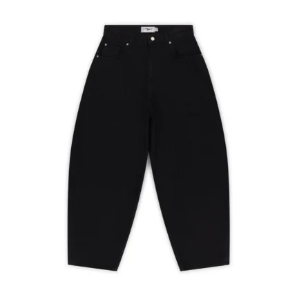 Garms Affiliated Baggy Denim Jeans True Black (5)