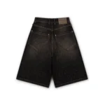 Garms Affiliated Baggy Denim Shorts Smoked Earth (3)