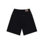 Garms Affiliated Baggy Denim Shorts True Black (2)