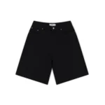 Garms Affiliated Baggy Denim Shorts True Black (3)