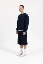 Garms Affiliated Drift Crewneck Navy (1)