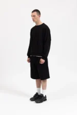 Garms Affiliated Drift Crewneck True Black (1)