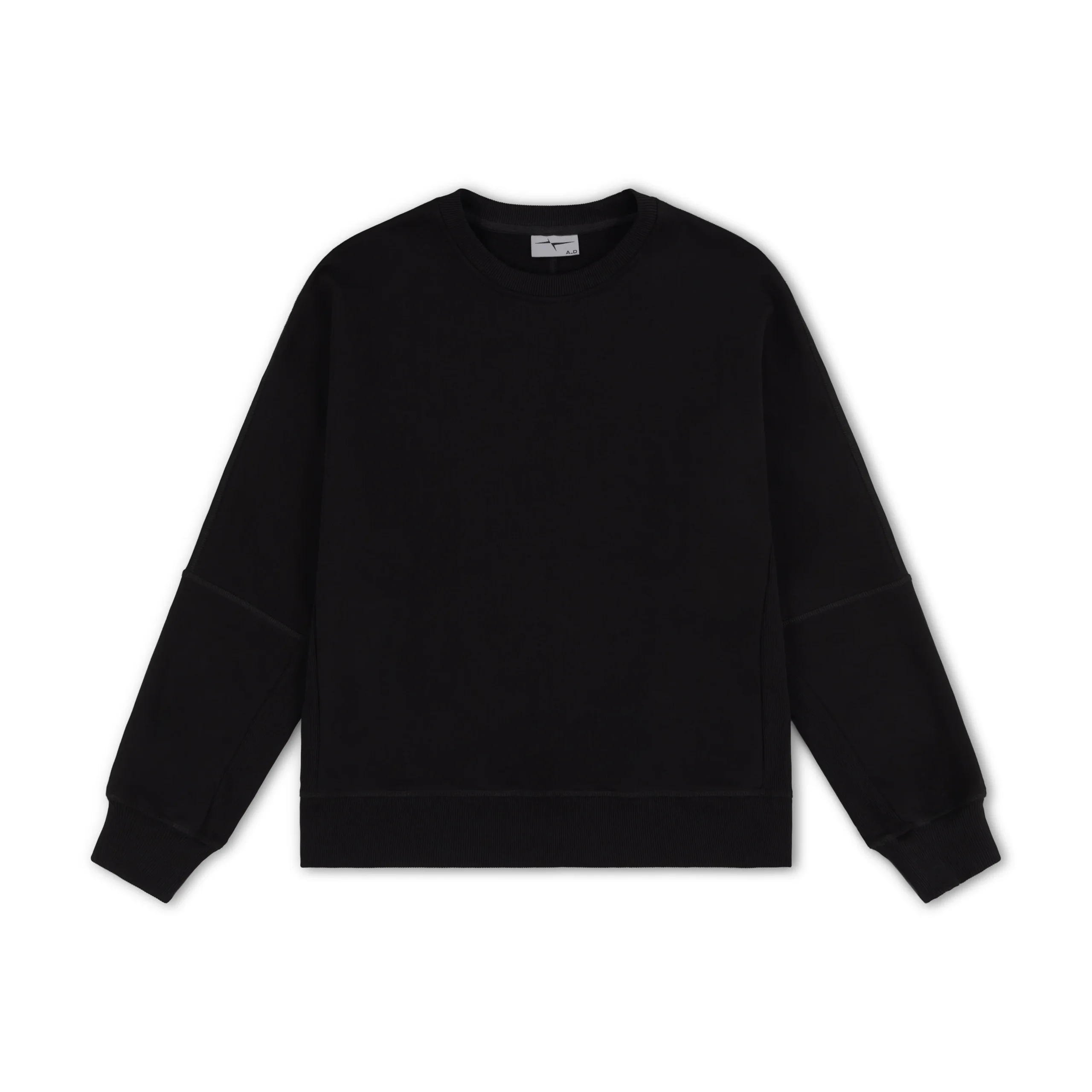 Garms Affiliated Drift Crewneck True Black (4) Garms Affiliated Drift Crewneck True Black (4)