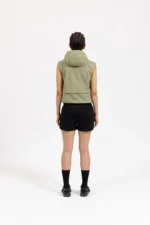 Garms Affiliated Hooded Vest Jacket Sage (1)