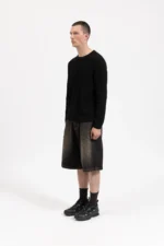 Garms Affiliated Signature Ribbed Longsleeve Black (1)