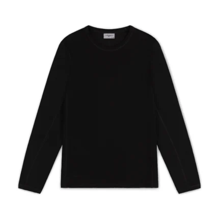 Garms Affiliated Signature Ribbed Longsleeve Black (4)