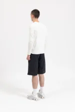Garms Affiliated Signature Ribbed Longsleeve White (1)