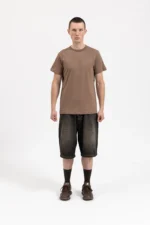 Garms Affiliated Signature Short Sleeve T Shirt Brown (1)