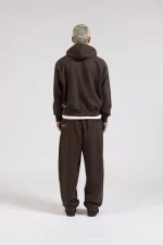 Garms Affiliated Signature Uncuffed Joggers Brown (5)