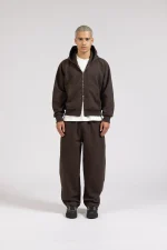 Garms Affiliated Signature Uncuffed Joggers Brown (6)