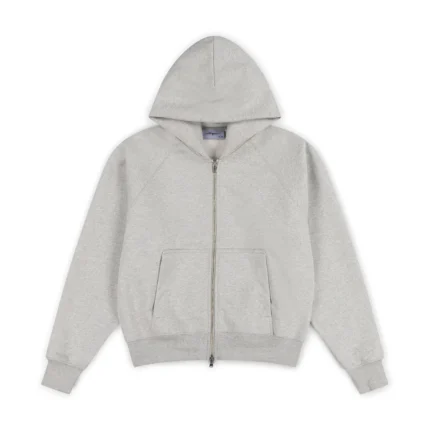 Garms Affiliated Signature Zip up Hoodie Grey (4)