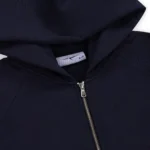 Garms Affiliated Signature Zip up Hoodie Navy (2)