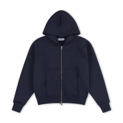 Garms Affiliated Signature Zip up Hoodie Navy (5)