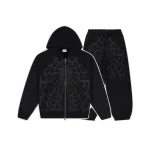 Garms Affiliated 84K Zip Up Tracksuit Black (7)