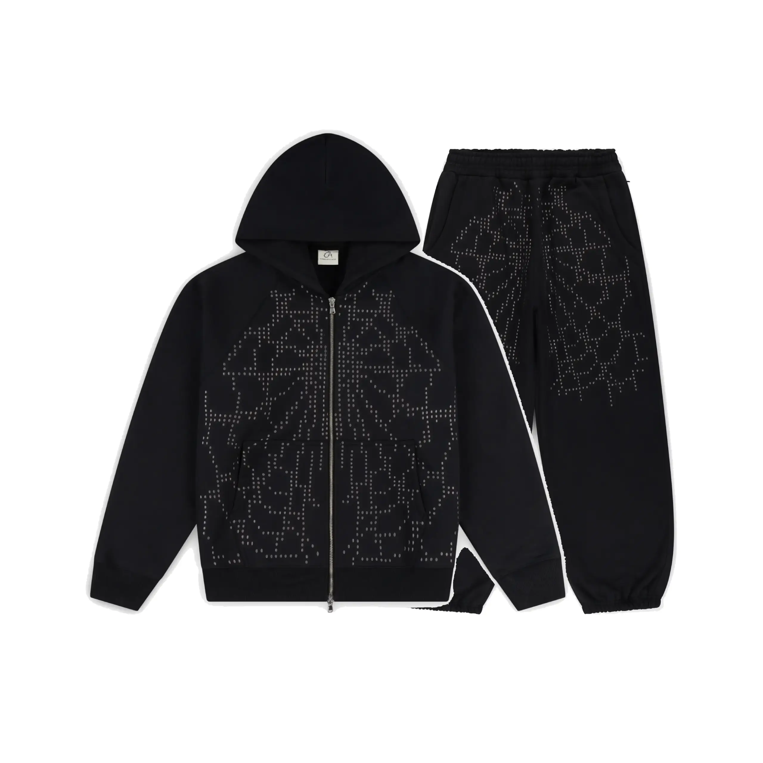 Garms Affiliated 84K Zip Up Tracksuit Black (7) Garms Affiliated 84K Zip Up Tracksuit Black (7)