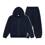 Garms Affiliated 84K Zip Up Tracksuit Navy (7)
