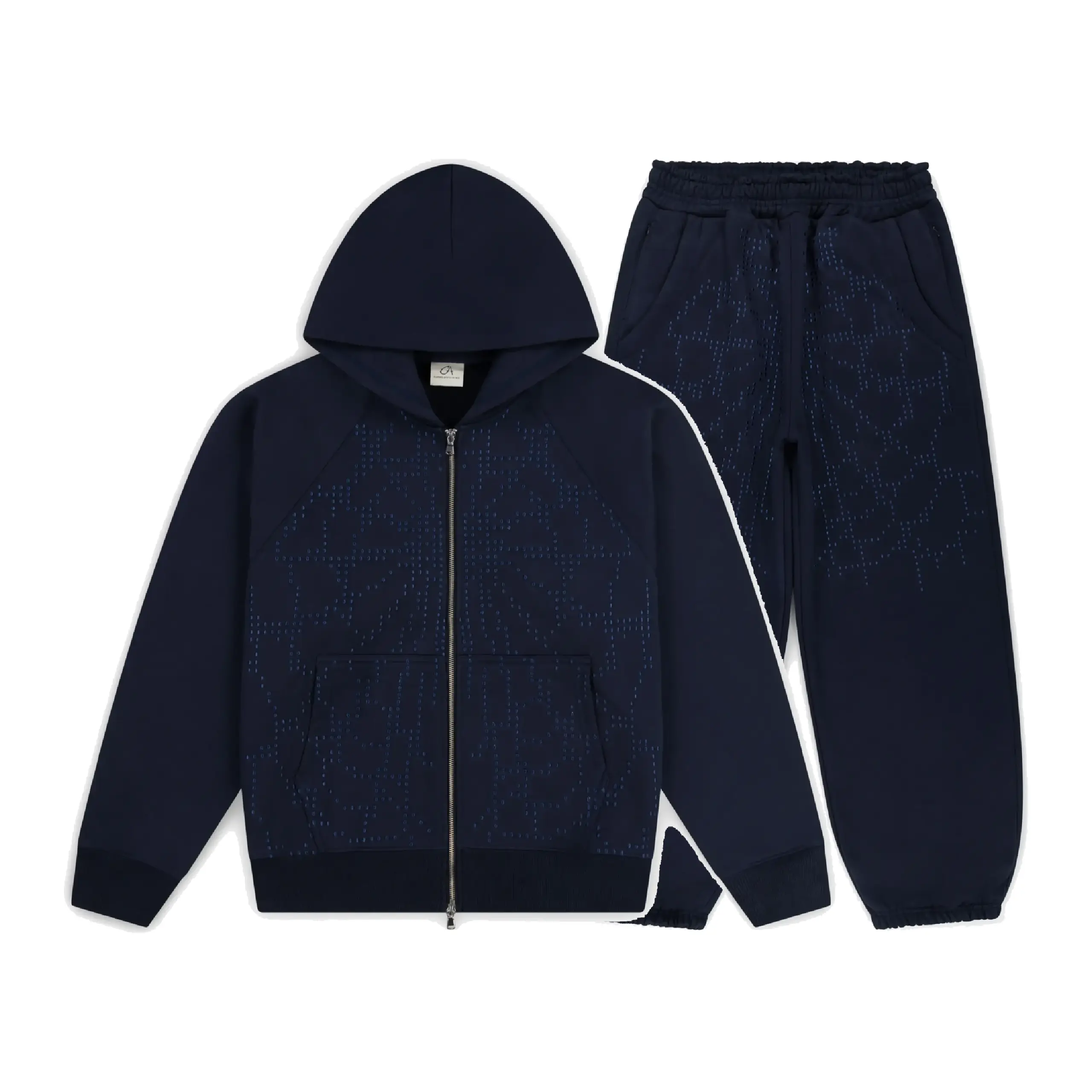 Garms Affiliated 84K Zip Up Tracksuit Navy (7) Garms Affiliated 84K Zip Up Tracksuit Navy (7)