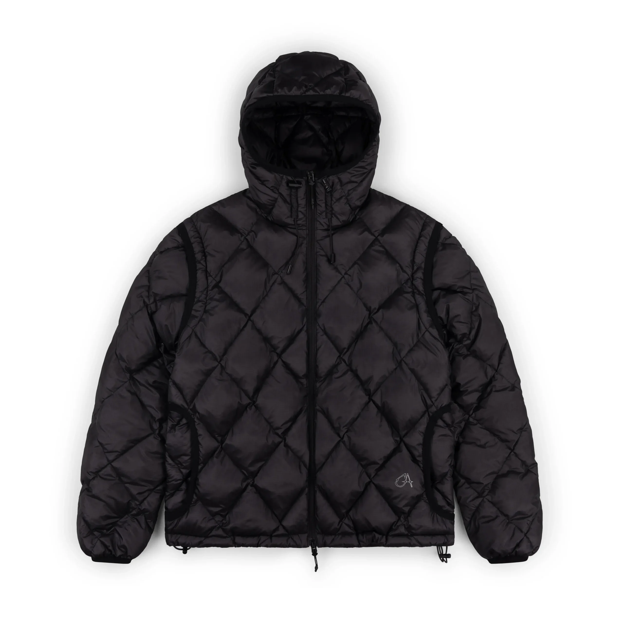 Garms Affiliated Hybrid Down Jacket Black (7) Garms Affiliated Hybrid Down Jacket Black (7)