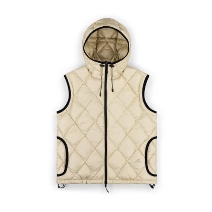 Garms Affiliated Hybrid Down Jacket Cream (12)
