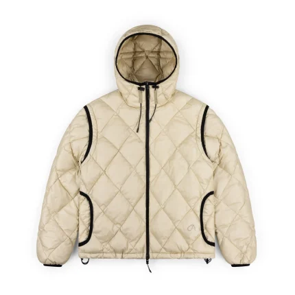 Garms Affiliated Hybrid Down Jacket Cream (13)