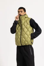 Garms Affiliated Hybrid Down Jacket Sage (11)