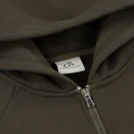 Garms Affiliated Overline Hoodie Olive (6)