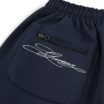 Garms Affiliated Overline Shorts Navy (1)