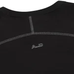 Garms Affiliated Raglan Panel T Shirt Black (1)