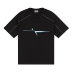 Garms Affiliated Raglan Panel T Shirt Black (5)