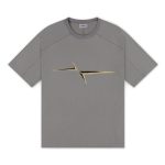 Garms Affiliated Raglan Panel T Shirt Slate Grey (2)