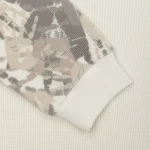 Garms Affiliated Reach Camo Waffle Longsleeve Cream (3)