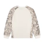 Garms Affiliated Reach Camo Waffle Longsleeve Cream (6)