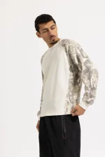 Garms Affiliated Reach Camo Waffle Longsleeve Green (5)