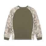 Garms Affiliated Reach Camo Waffle Longsleeve Green (6)