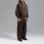 Garms Affiliated Signature Cuffed Joggers Brown (3)