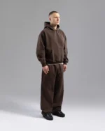 Garms Affiliated Signature Hoodie Brown (3)