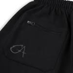 Garms Affiliated Signature Jogger Short Black (3)