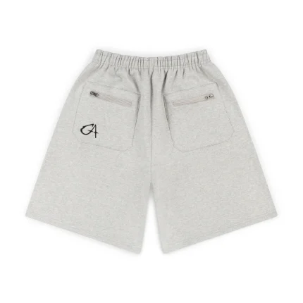 Garms Affiliated Signature Jogger Short Grey (4)