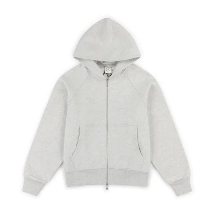Garms Affiliated Signature Zip Up Hoodie Grey (5)