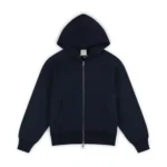 Garms Affiliated Signature Zip Up Hoodie Navy (5)
