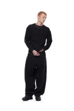Garms Affiliated Waffle Longsleeve Black (3)