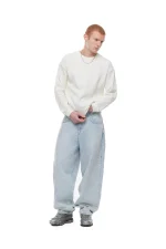 Garms Affiliated Waffle Longsleeve – Cream (2)