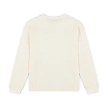 Garms Affiliated Waffle Longsleeve – Cream (3)