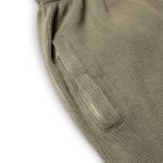 Garms Affiliated Waffle Uncuffed Jogger Dust Olive (2)